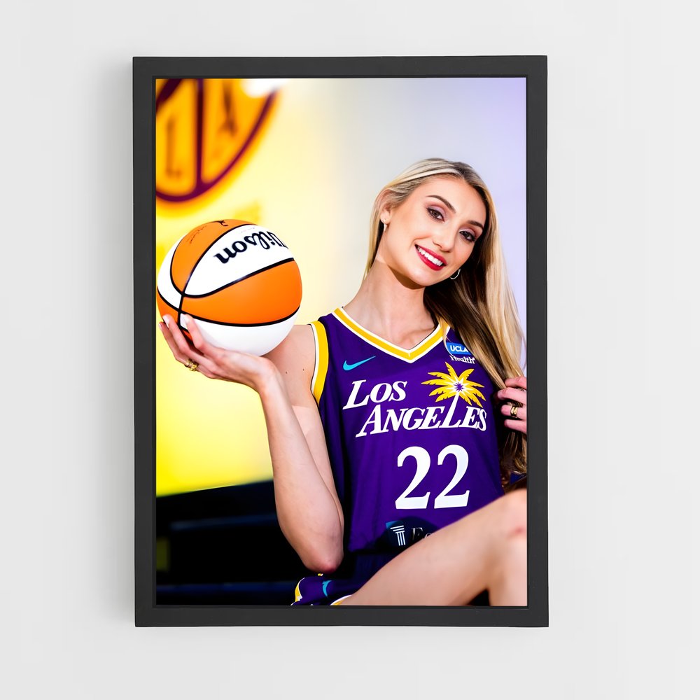 Poster La Gardienne du Panier – affiche Basketball (vue 2)